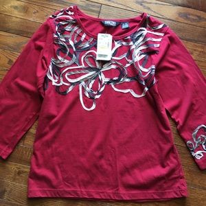 Women’s petite XL top/blouse NWT take two